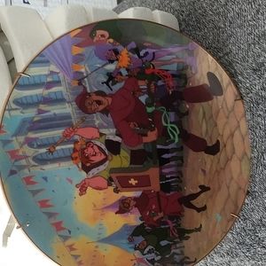 Disney collectible plate